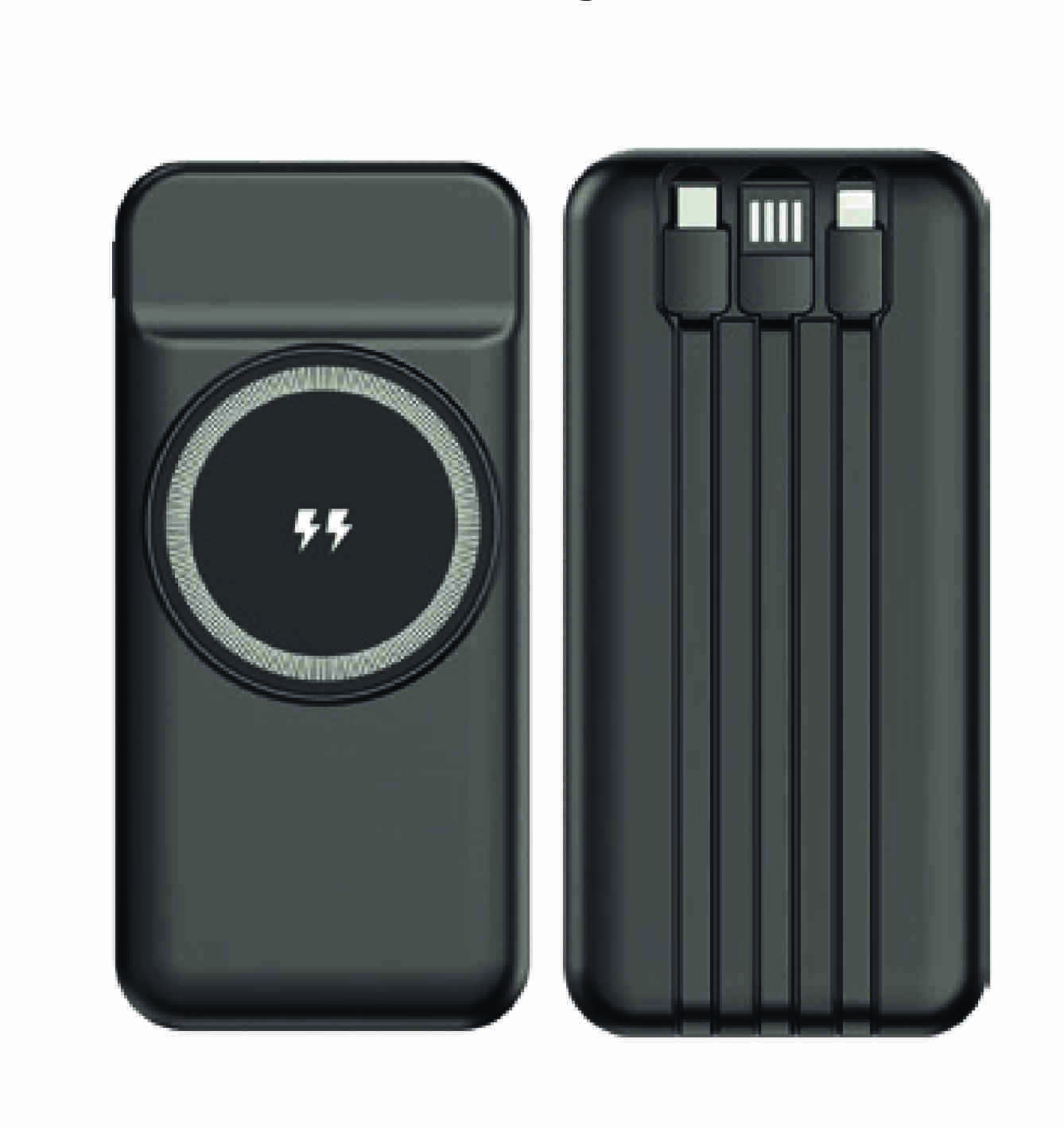 Promosyon Powerbank 10.000 mAh PB-210 | Magsafe & Kablolu Hızlı Şarj