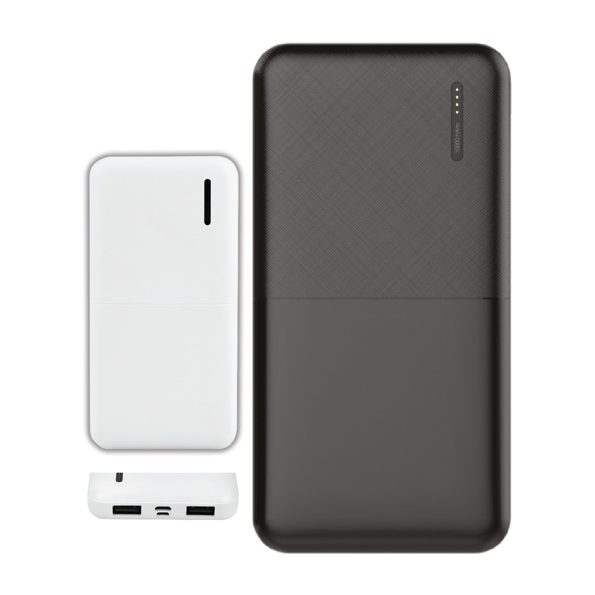 Promosyon Powerbank 10.000 mAh PB-280 | Logo Baskılı Ekonomik Powerbank