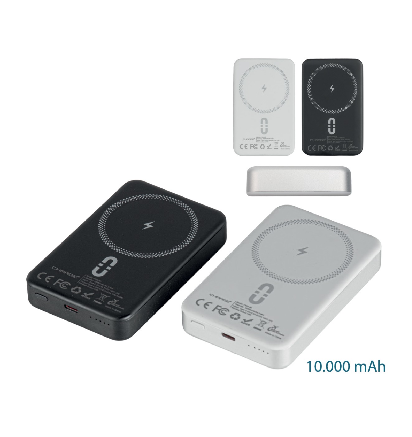 Promosyon MagSafe Powerbank 10.000 mAh PB-111 | 15W Kablosuz Şarj