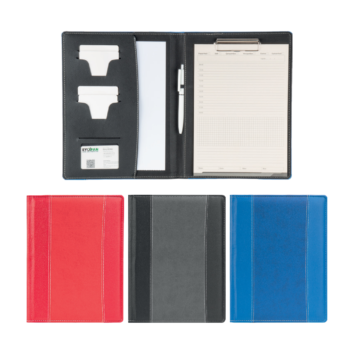 Promosyon Sekreterlik SB-110 | 24,5x31,5 cm Termo Deri Planlayıcılı Sekreterlik