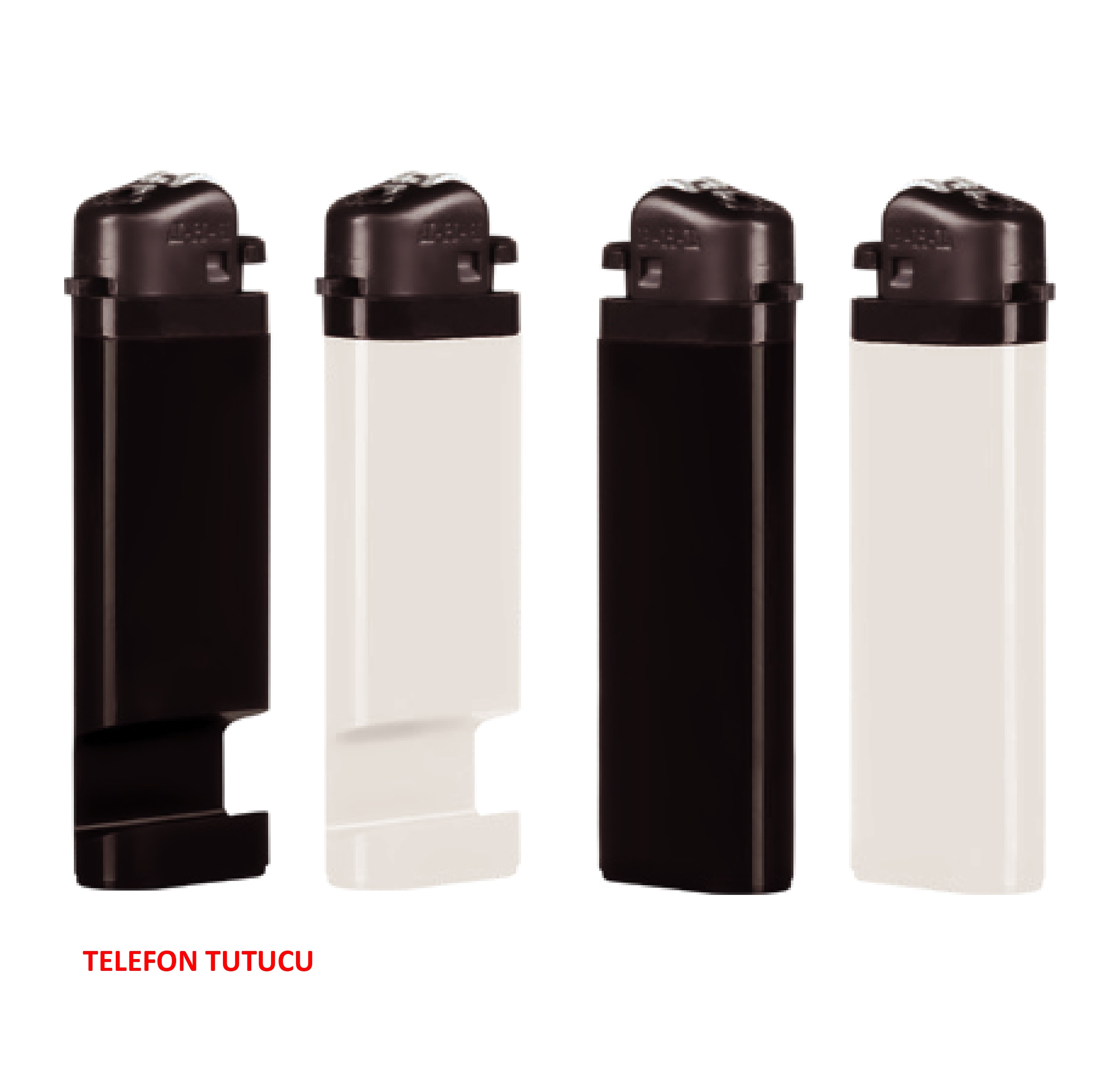 Promosyon Telefon Tutuculu Standlı Taşlı Çakmak CM-500 | Logo Baskılı Çakmak