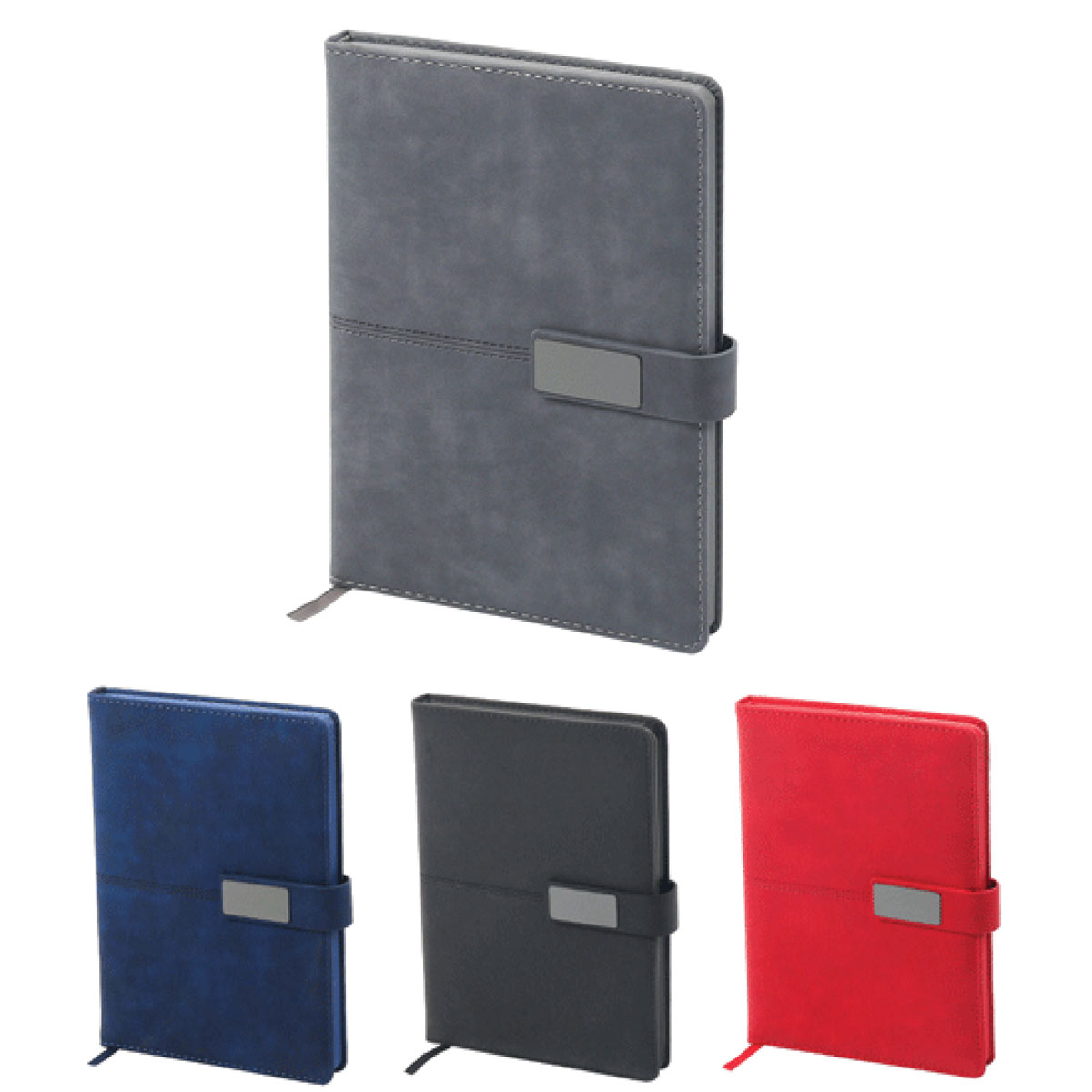 Promosyon Tarihsiz Defter TD-101 | Metal Plakalı Şık Kapak