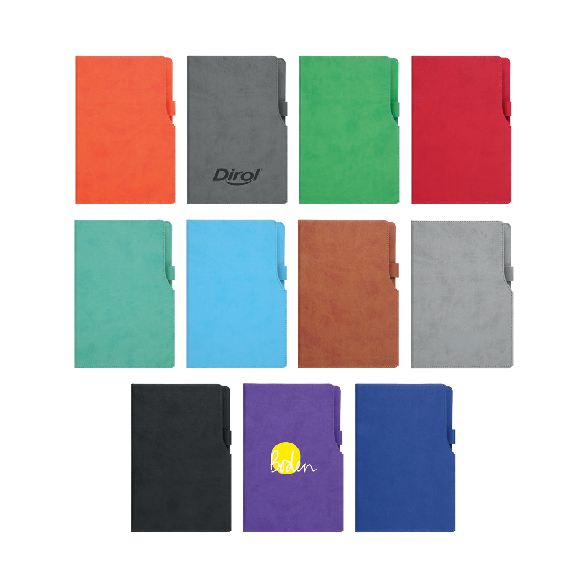 Promosyon Tarihsiz Defter TD-110 | 14,5x21 Termo Deri Kenarları Boyalı