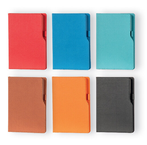 Promosyon Tarihsiz Defter TD-115 | 14,5x21 Termo PU Kalem Tutuculu