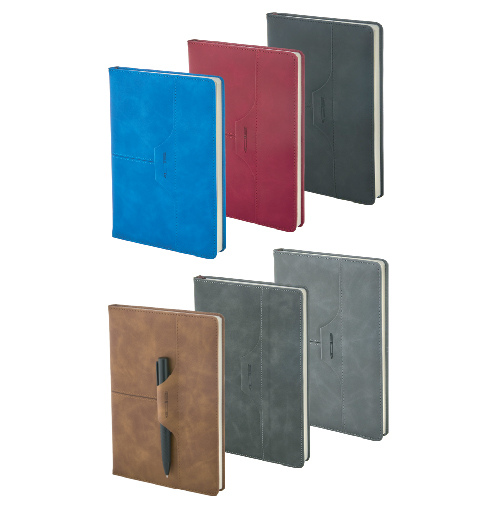 Promosyon Tarihsiz Defter TD-125 | 15x21 Kalem Yuvalı Premium Defter