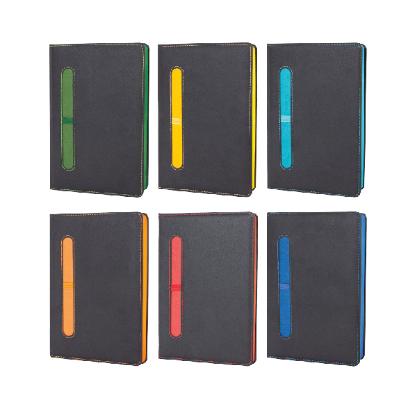 Promosyon Tarihsiz Defter TD-126 | 15x21 cm Kenar Boyalı