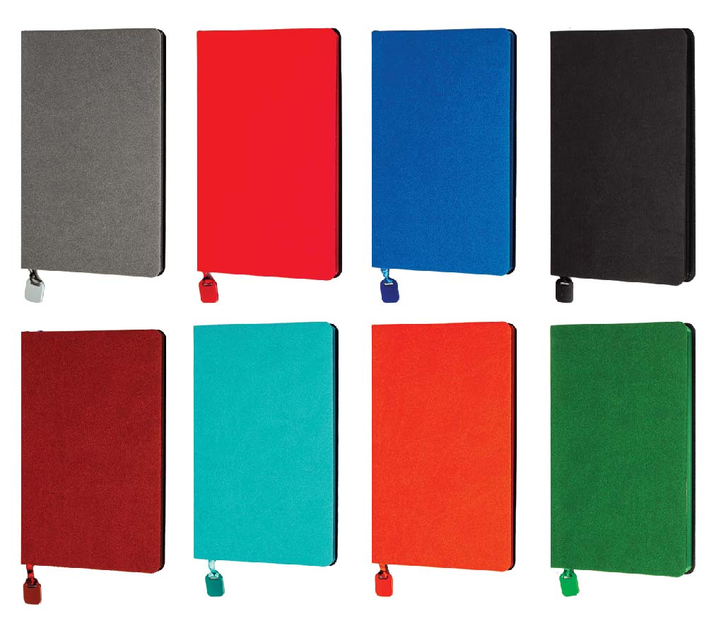 Promosyon Tarihsiz Defter TD-196 | 13x21 cm Termo PU Deri Metal Tokalı Defter