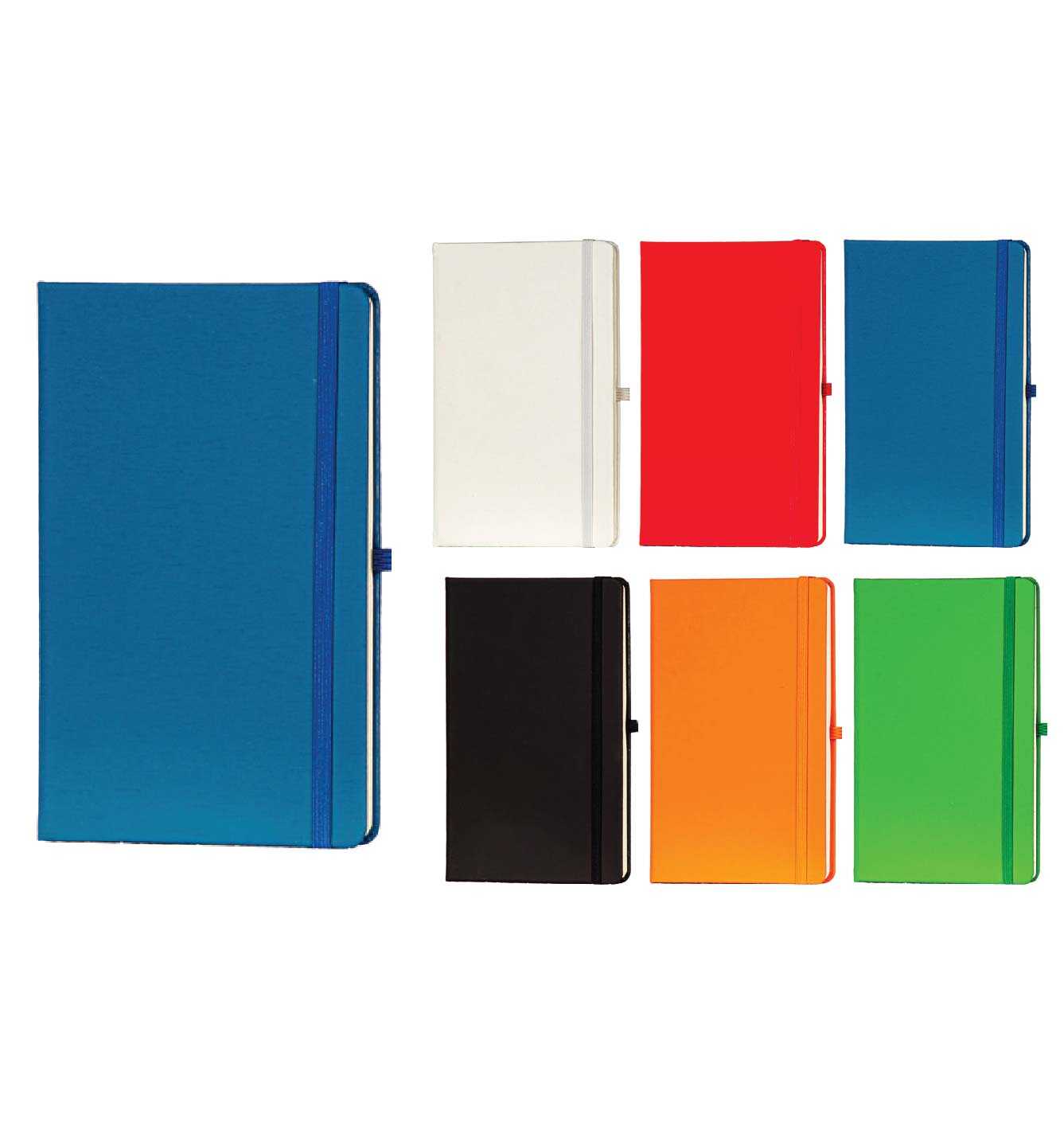 Promosyon Tarihsiz Defter TD-340 | Lastikli Kalem Tutuculu Logo Baskılı Defter