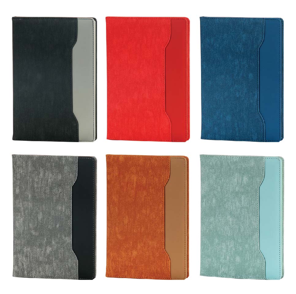 Promosyon Tarihsiz Defter TD-410 | Kart ve Telefon Bölmeli Premium Logo Baskılı Defter