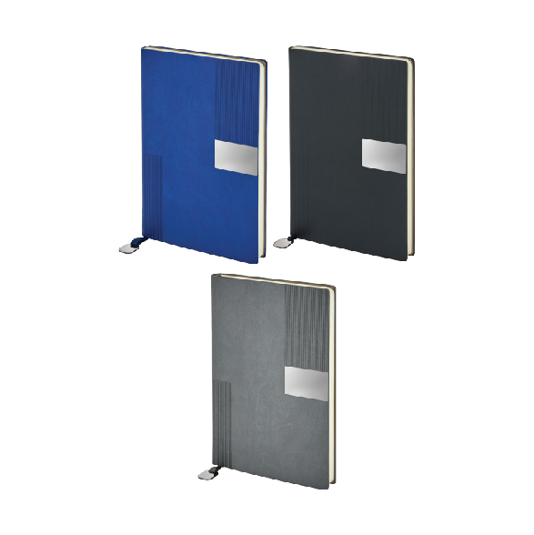 Promosyon Tarihsiz Defter TD-440 | 15x21 cm Metal Detaylı