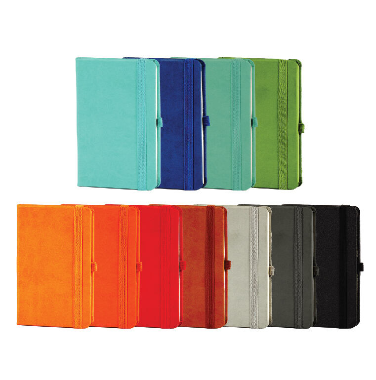 Promosyon Tarihsiz Defter TD-450 | Mini Cep Boy Balık Sırtı Logo Baskılı Defter