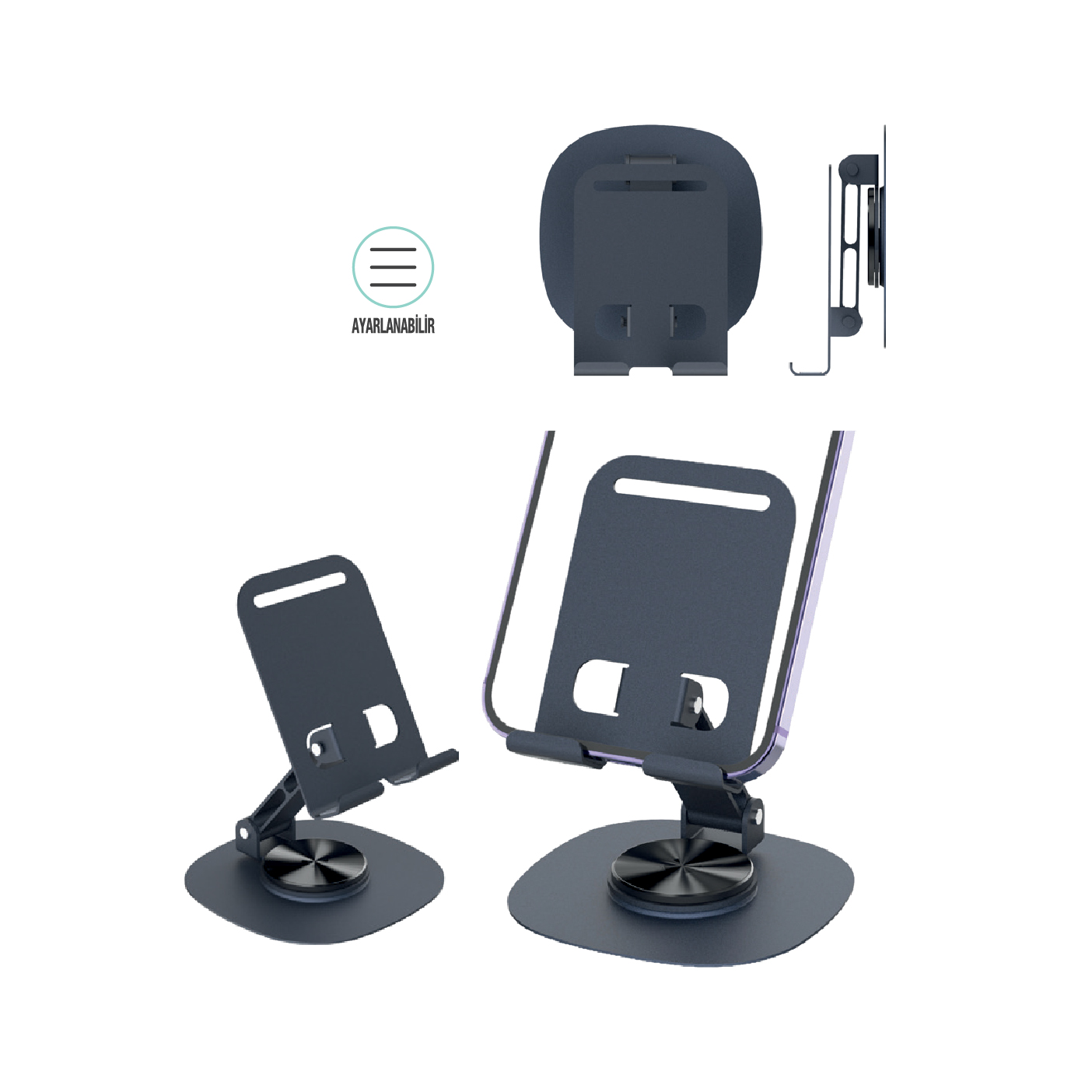 Promosyon Metal Ayarlanabilir Telefon Standı TT-190