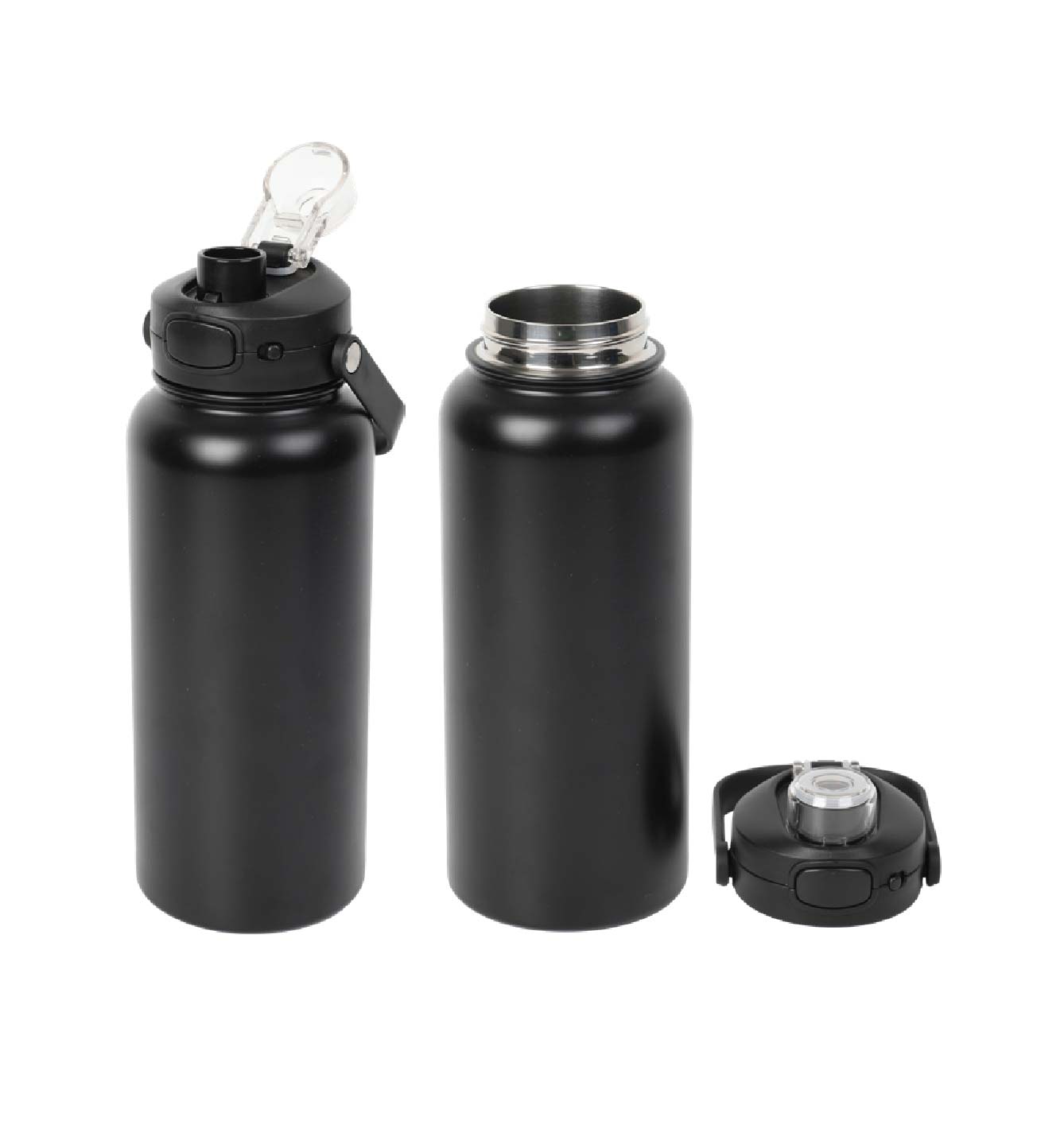 Promosyon Termos 1000 ml TK-150 | Kilitli Kapak Logo Baskılı Termos