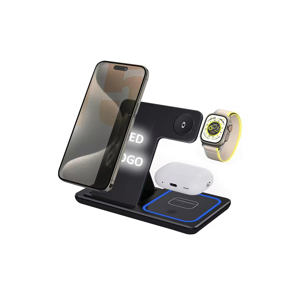 Promosyon Wireless Şarj İstasyonu TT-476 | Çoklu Cihaz Destekli Standlı Hızlı Şarj Ünitesi