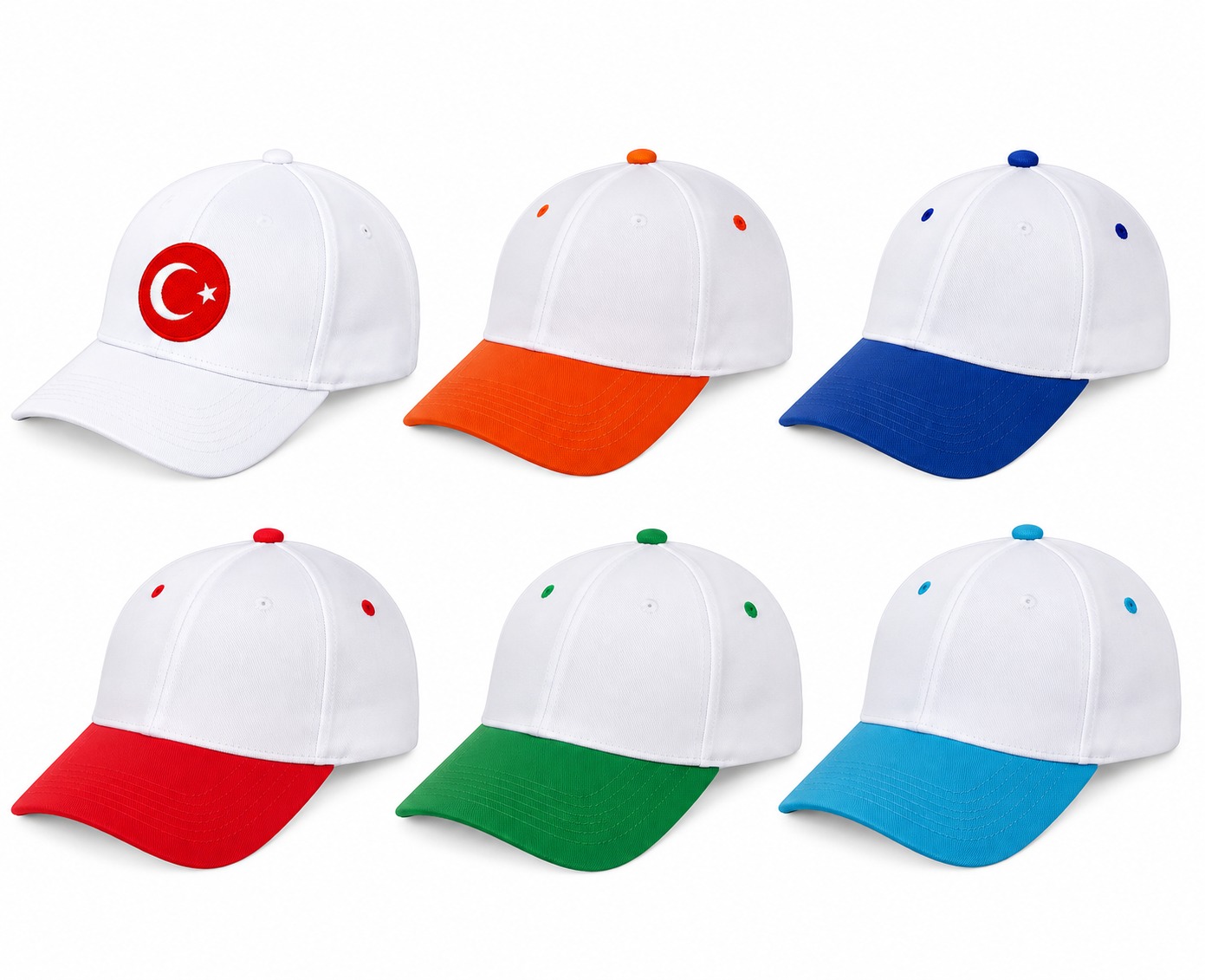 Promosyon Yerli Üretim Polyester Şapka ŞP-500 | Logo Baskılı Promosyon Şapka